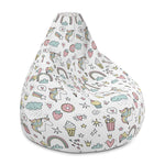 All-Over Print Bean Bag Chair w/ filling