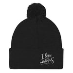 Pom Pom Knit Cap