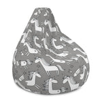 All-Over Print Bean Bag Chair w/ filling